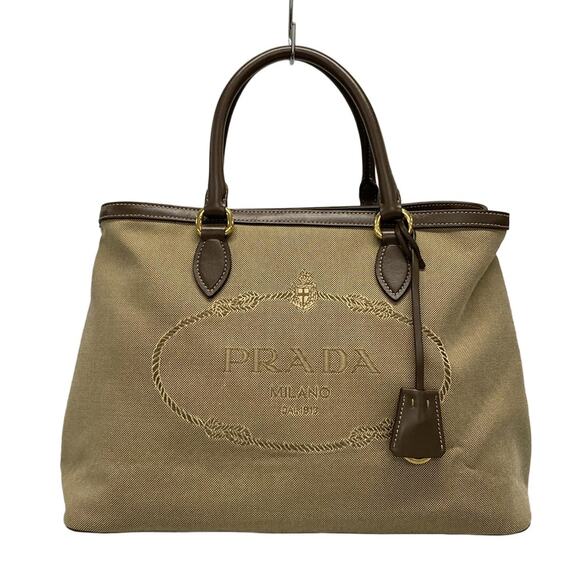PRADA Logo Tote Bag 1BA579 - Picture 1 of 16